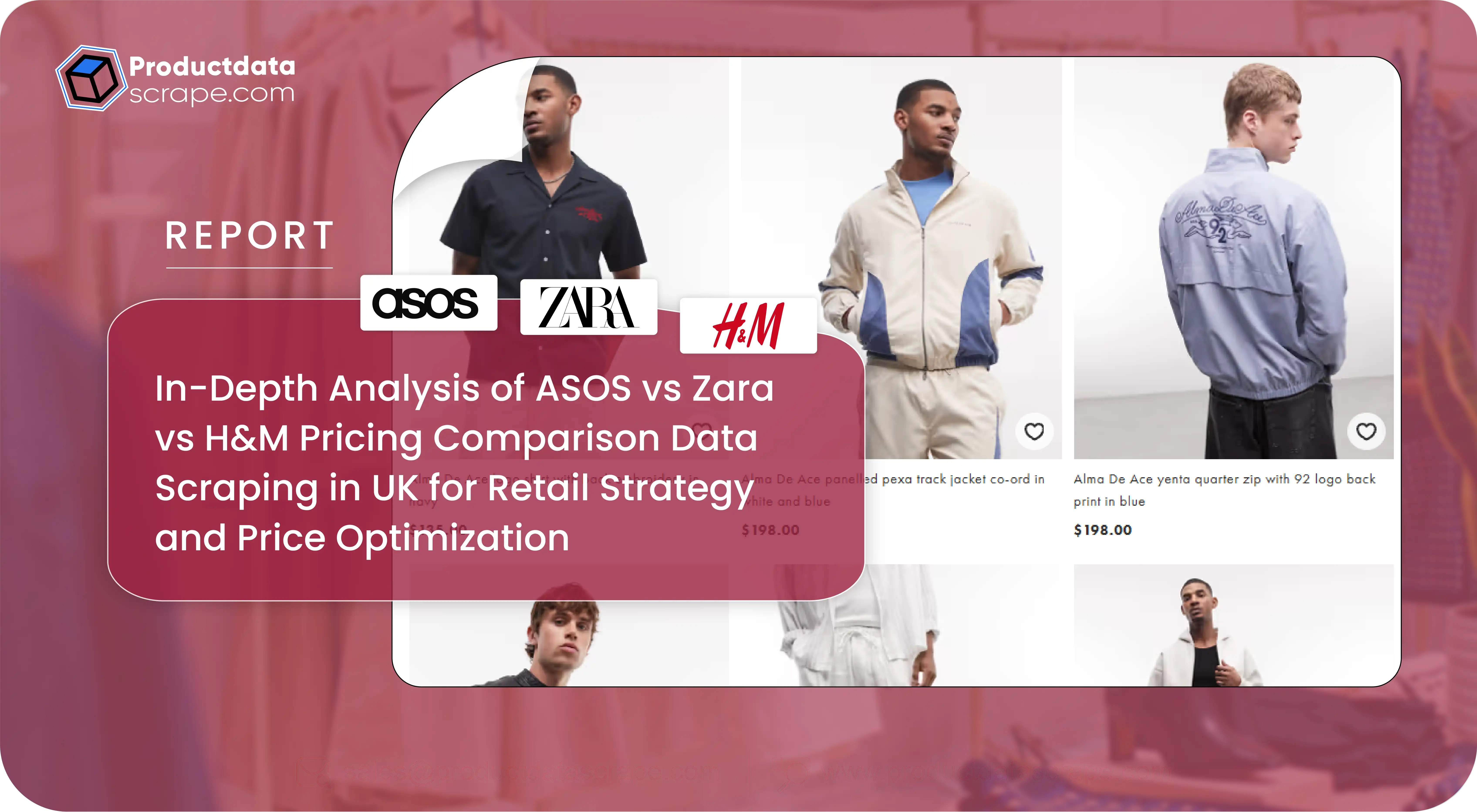 In-Depth Analysis of ASOS vs Zara vs H&M Pricing Comparison Data Scraping in UK for Retail Strategy and Price Optimization